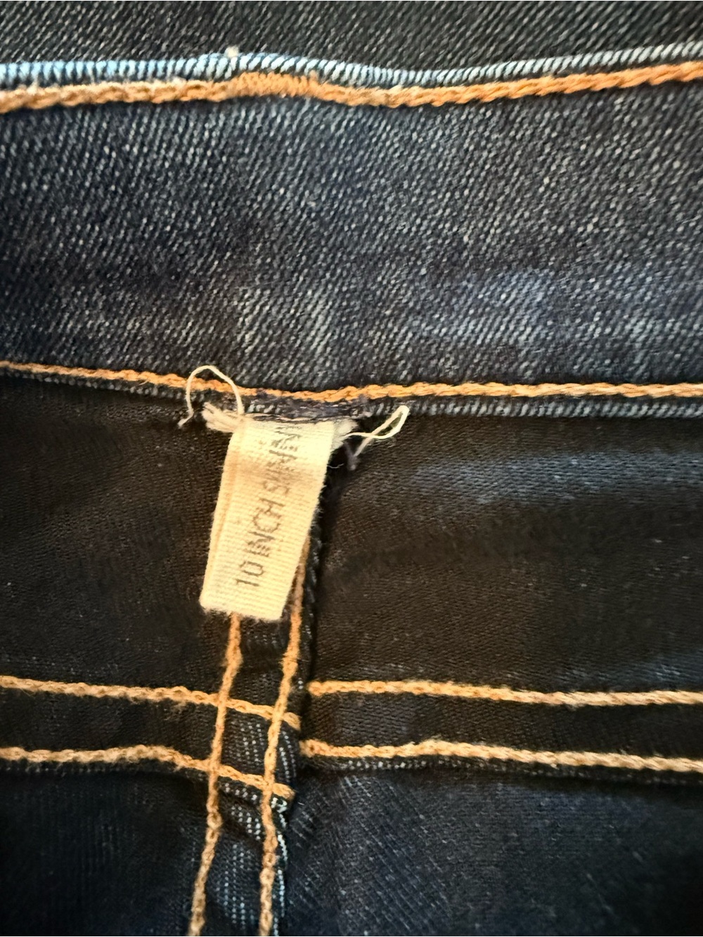 rag & bone Indigo 10 Inch Skinny Jeans in Aston Wash Size 29 - Picture 11 of 12